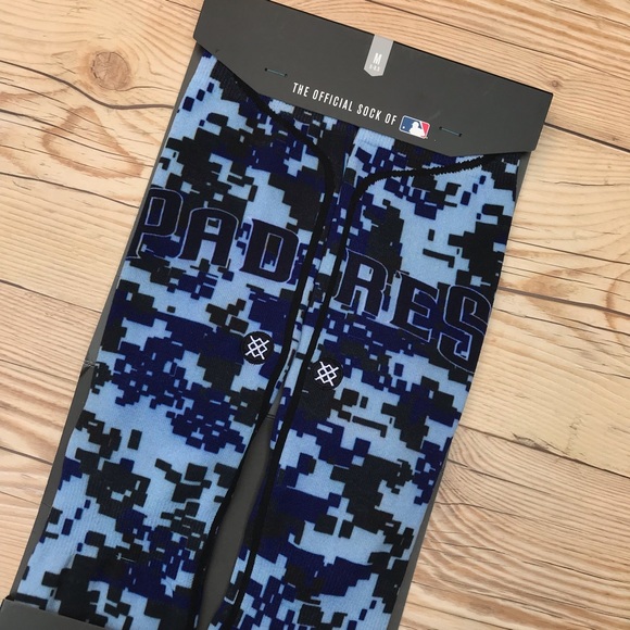 Stance MLB San Diego Padres Camo Crew Socks - Picture 15 of 16